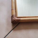 Bamboo mirror 49x68cm