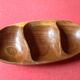 Vintage wooden dish