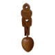 Cuillère de mariage en bois