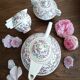 Floral tea set