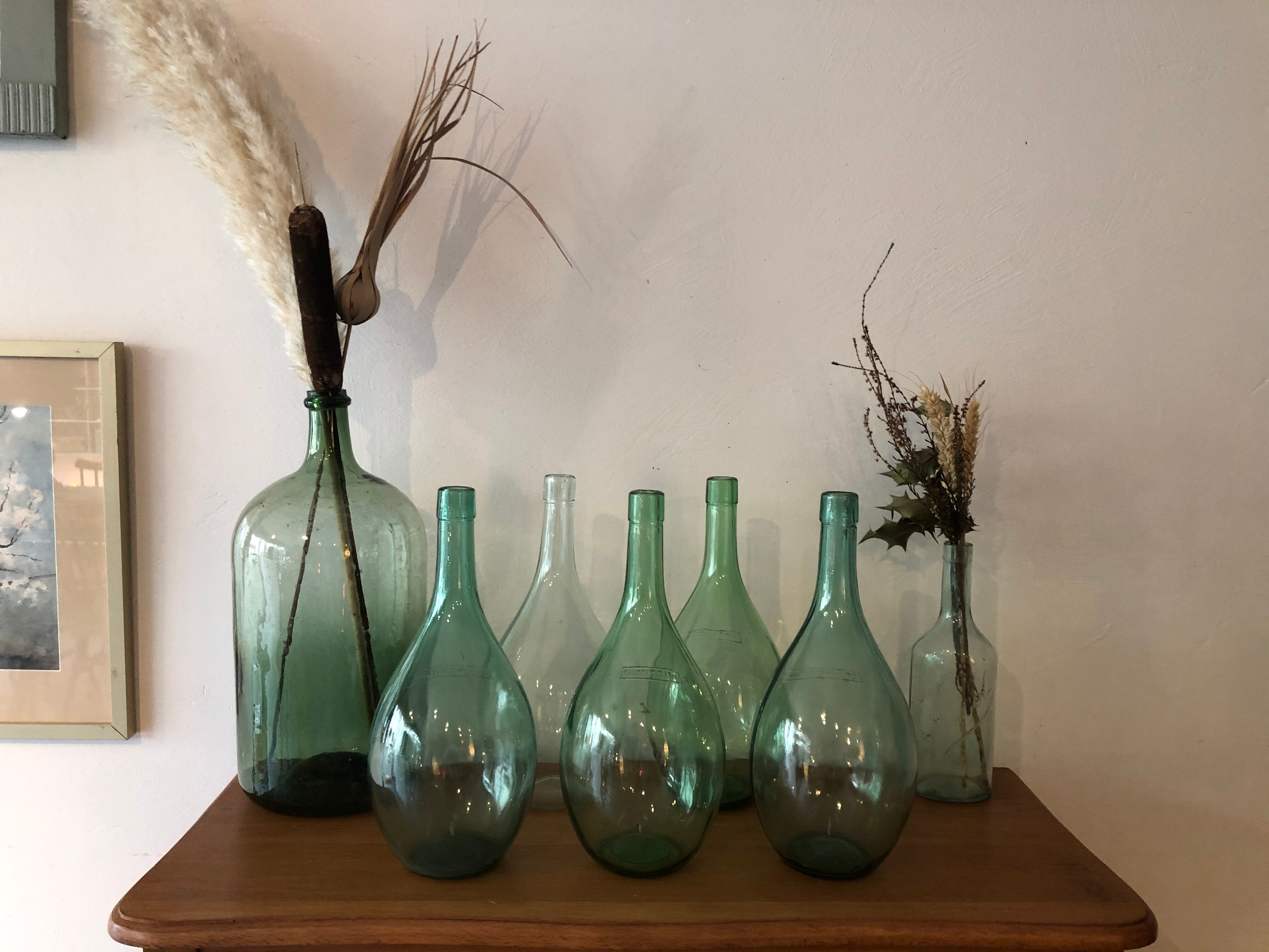 Set of 5 demijohn