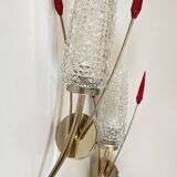 Pair of retro 60s wall lights