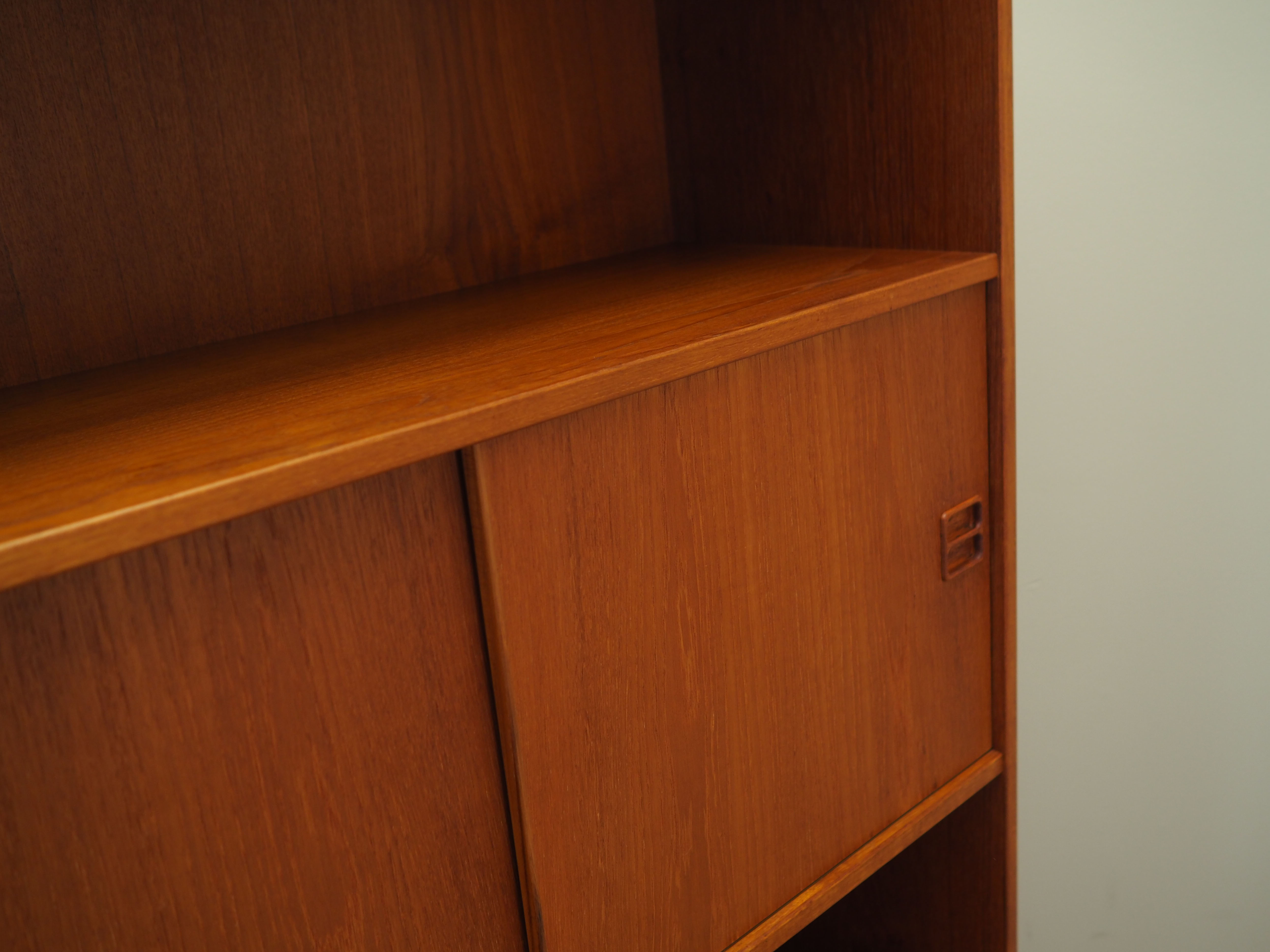 Teak bookcase, Danish design, 1960s, production: Denmark