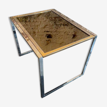 Chrome side table