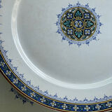 8 assiettes plates Sarreguemines U & C