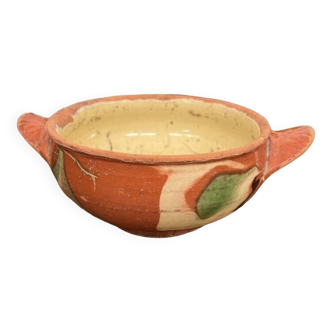 Old Savoyard pottery bowl