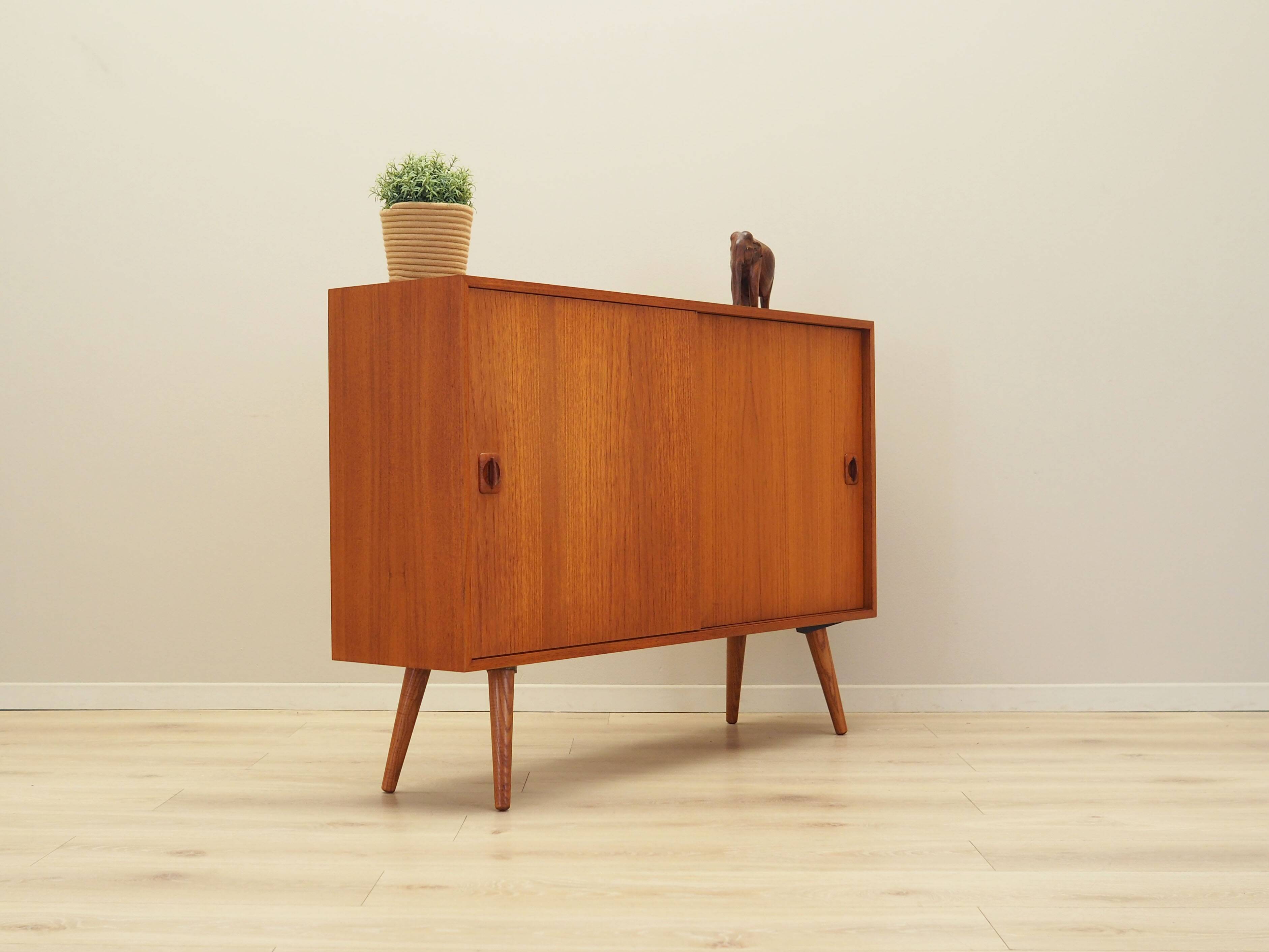 Teak cabinet, Danish design, 1970s, production: Denmark