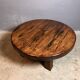 Brutalist Coffee Table Around Sleepers Rustic