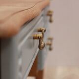Gray desk