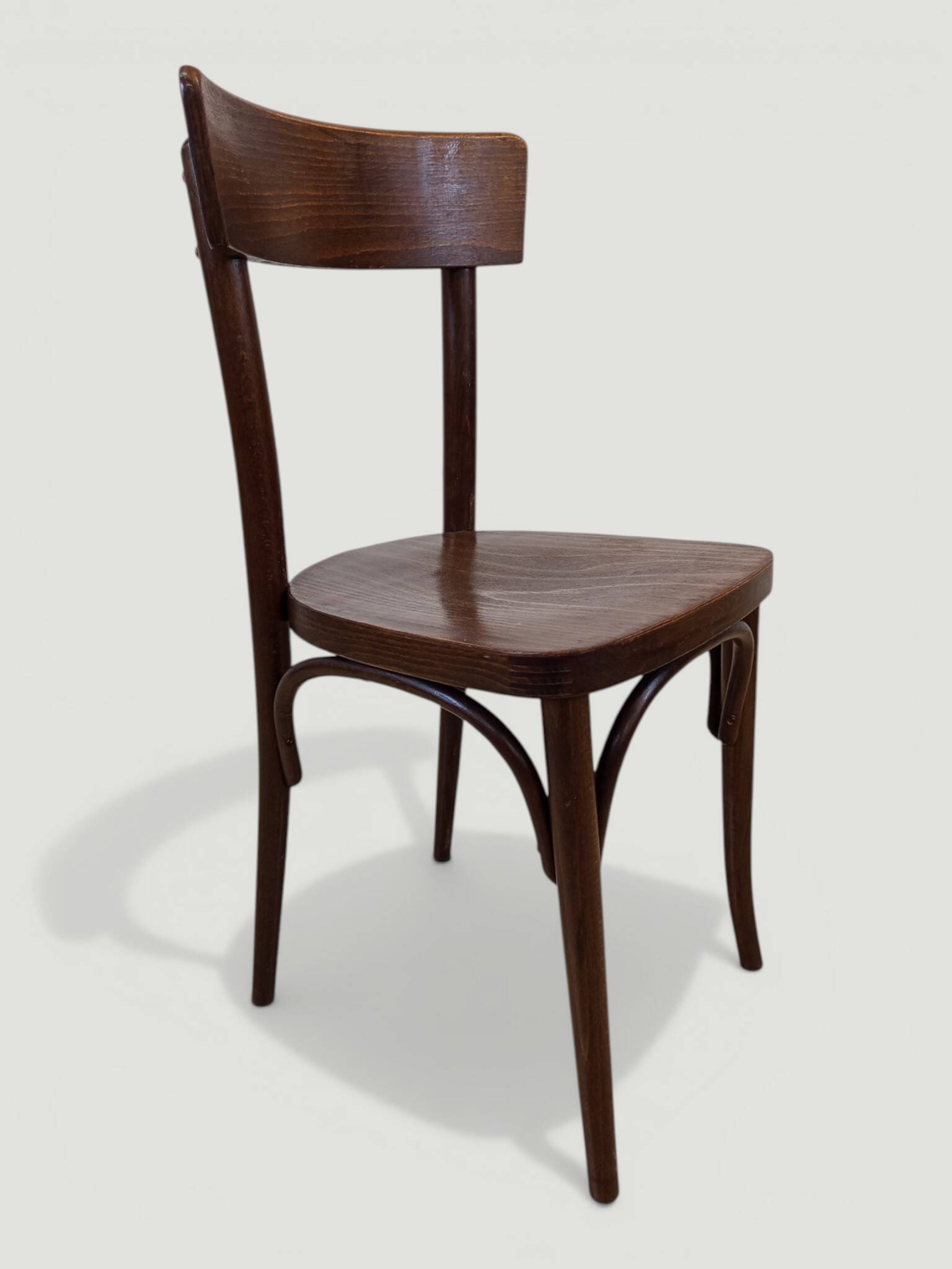 Set of 4 bistro chairs attributed to Thonet – Czechoslovakia