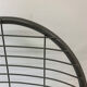 Set of 2 post modern wire chairs by Niels Gammelgaard for Ikea , 1980's