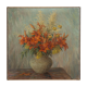 Red Lilies, Oil on Canvas, 74 x 74 cm