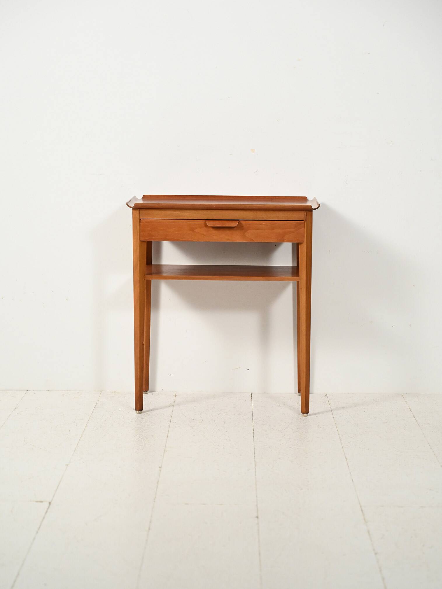Scandinavian teak bedside table by Bertil Fridhagen