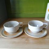 2 large sandstone cups from the Marais