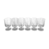 Service de verres à vin blanc luminarc cavalier transparent