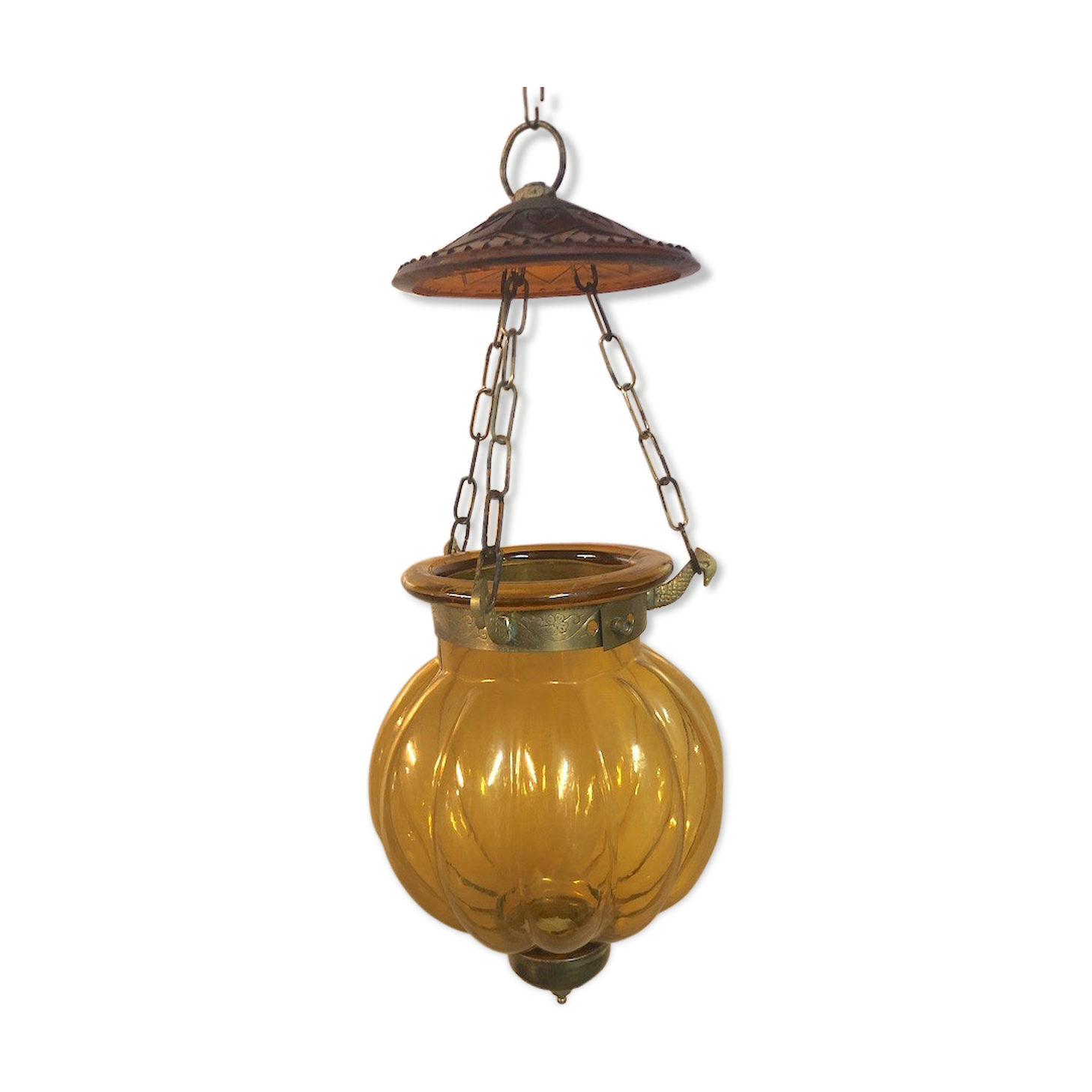 Yellow Indian lamp