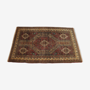 Ancien tapis oriental 200x122cm