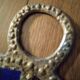 Lead and glass hand mirror