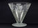 Antique Baccarat Etched Baroque & Mascaron Large Vase