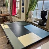 Abstract green table