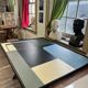 Abstract green table