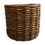 Rattan log basket