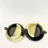 4 Cerenne Vallauris cups, 1950s