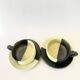 4 Cerenne Vallauris cups, 1950s