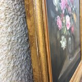 Painting on canvas bouquet of flowers
