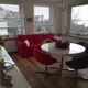 Ligne roset - ava ø130 extendable table + 4 alster chairs in alcantara