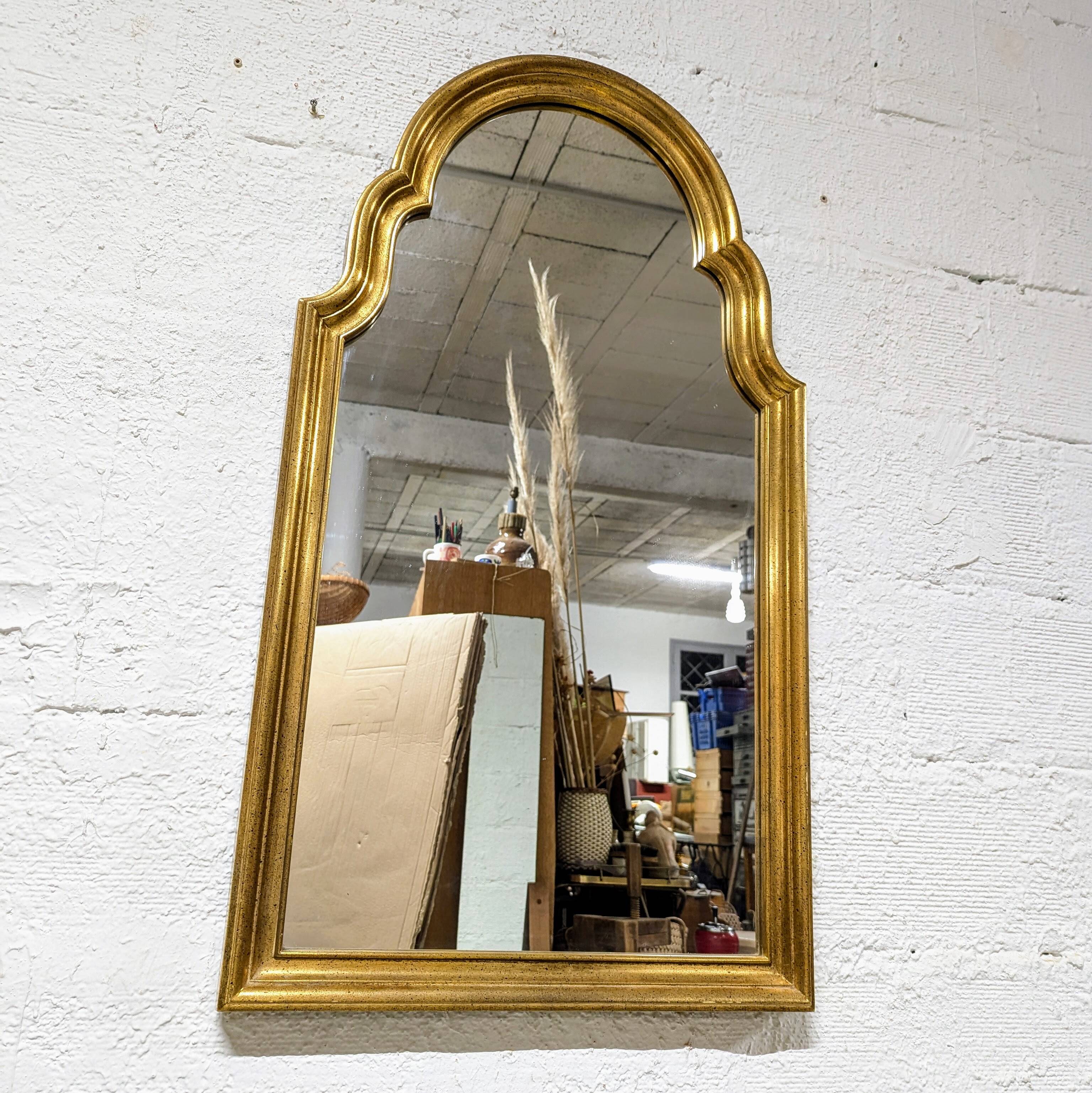 Miroir bois doré 105cm