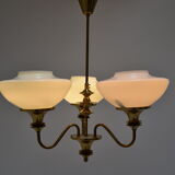 Mid-century chandelier, Czechoslovakia, 1970s