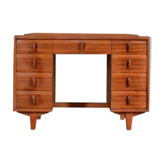 Bureau 'Heal's' du milieu du siècle en teck