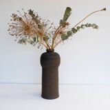 Modernist, earthenware ceramic vase by Inger Persson for Rörstrand, Sweden