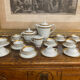 Service à café en porcelaine de Limoges