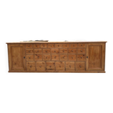 Large fir grocery cabinet