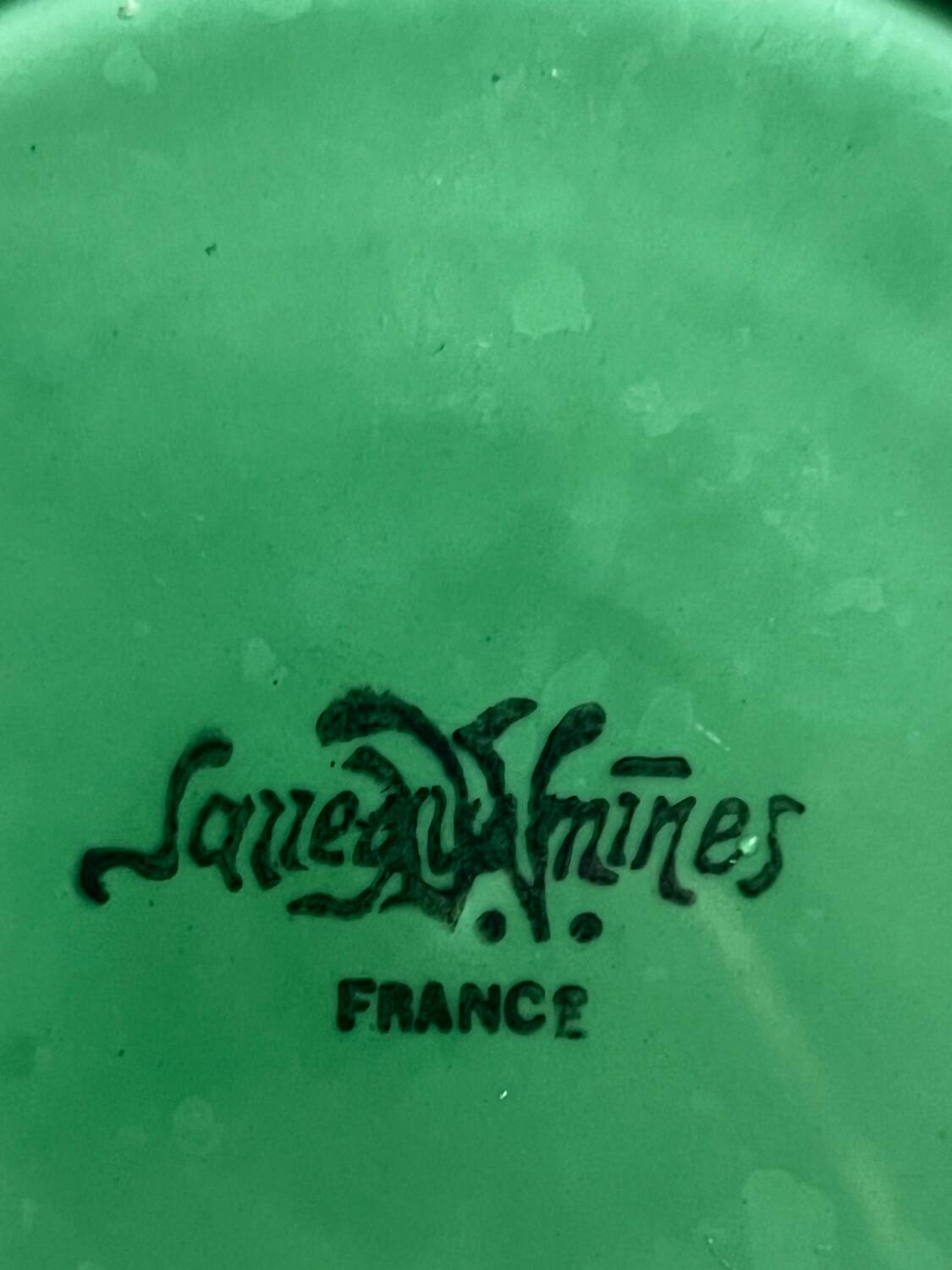 Sarreguemines - 6 barbotine plates