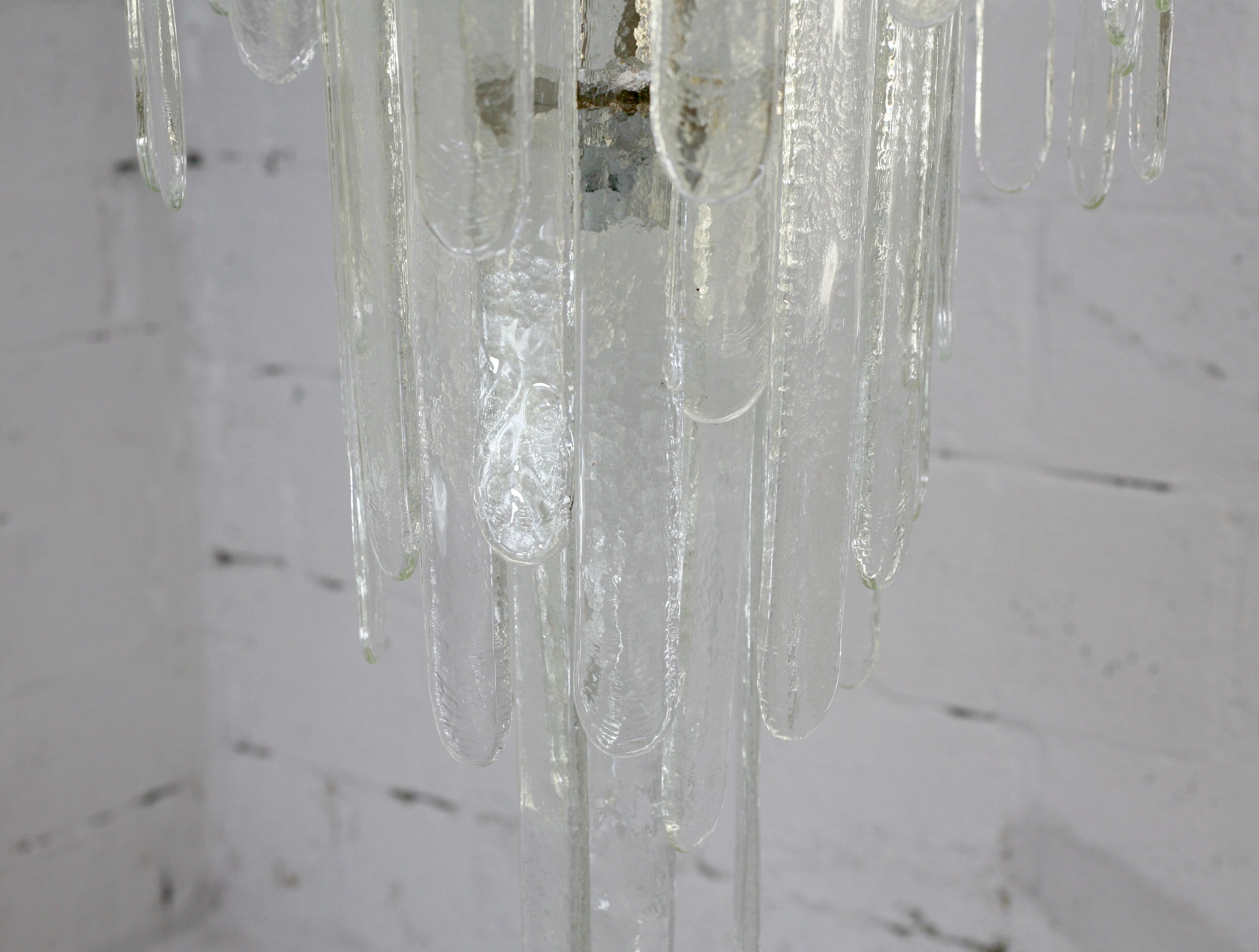 Chandelier by Carlo Nason, edited by Mazzega, Murano, Italy, circa 1970