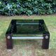 Wengé and Smoked Glass Coffee Table By Martin Visser For Spectrum Ca. 1970s