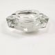 Large crystal ashtray, Belgium 1960s