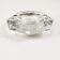 Large crystal ashtray, Belgium 1960s