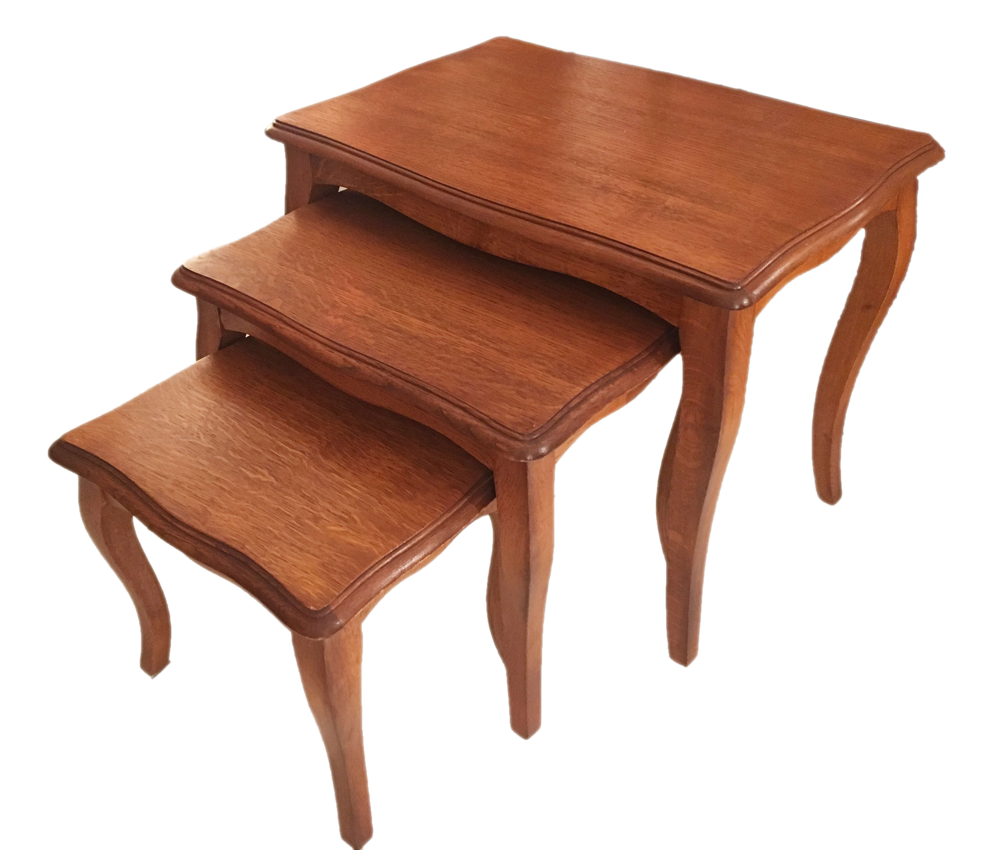 Wooden trundle tables