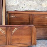 Headof and bedfoot art deco