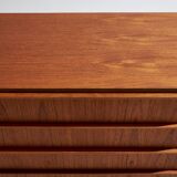 Commode danoise restaurée en teck, années 1970 (MK10387)