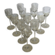 Saint Louis crystal stemmed glasses