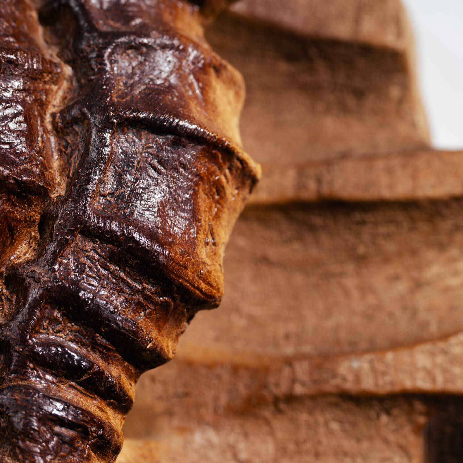 Brutalist ceramic Seahorse wall ight, 1970s