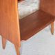 Vintage wooden furniture, Roger Landault shelf for ABC, 1950s.