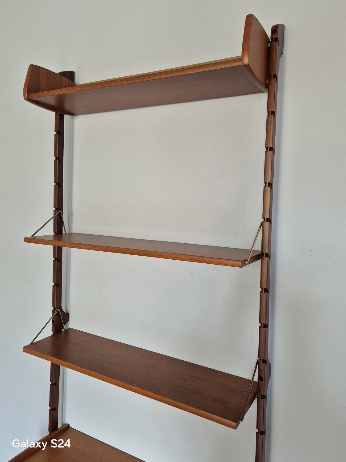 Ergo wall-mounted shelving unit by Blindheim 1960s