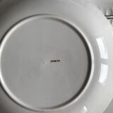 Série de 6 assiettes plates vintage