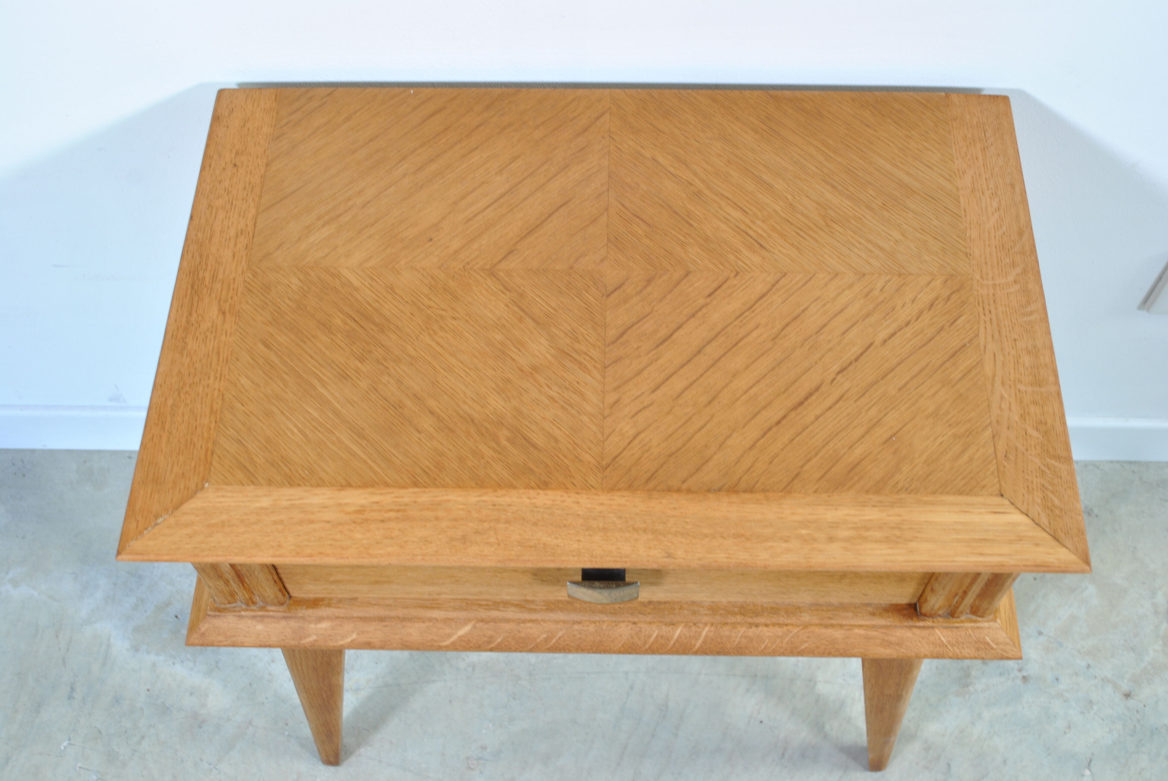 Oak bedside 1960.
